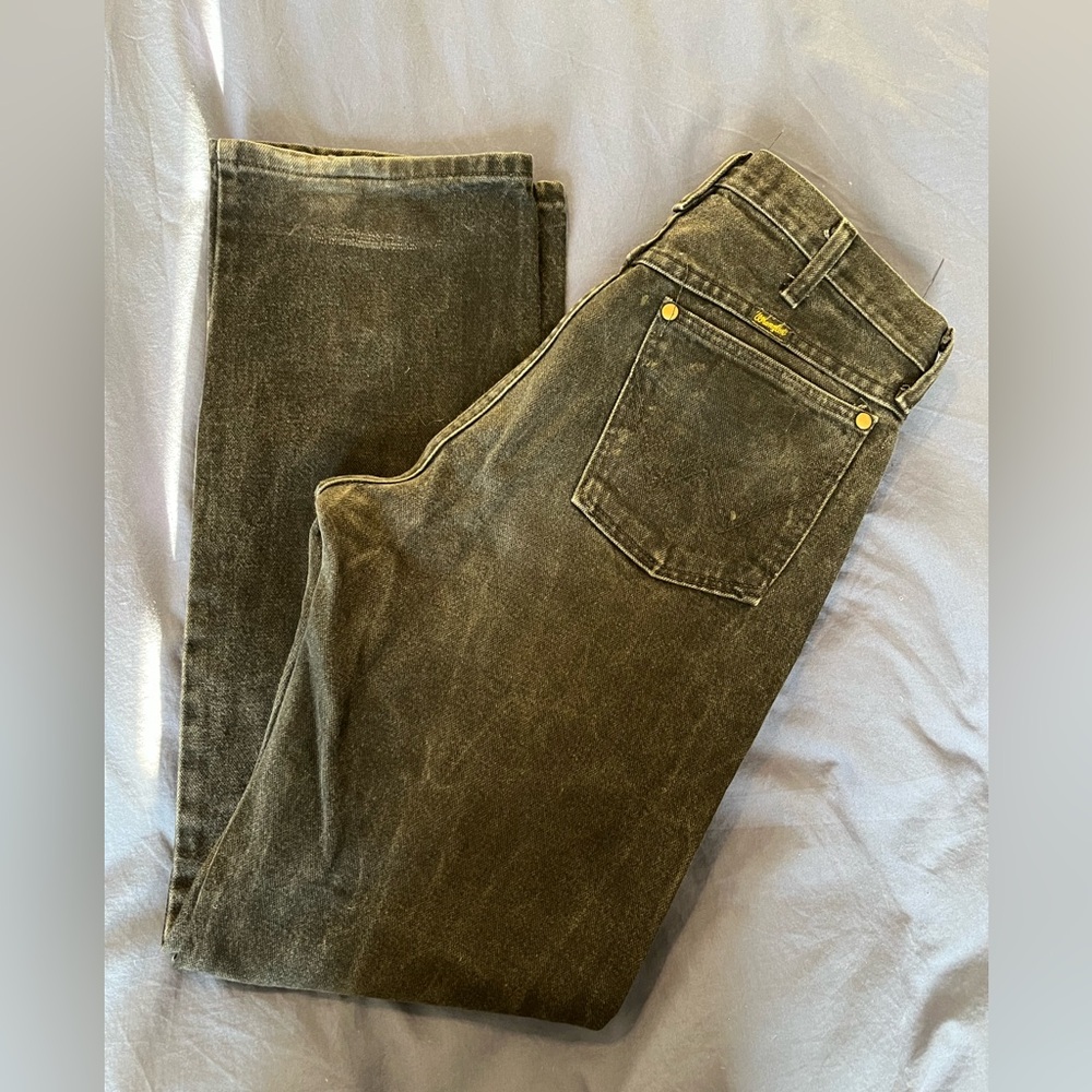 Vintage Style Black Jeans